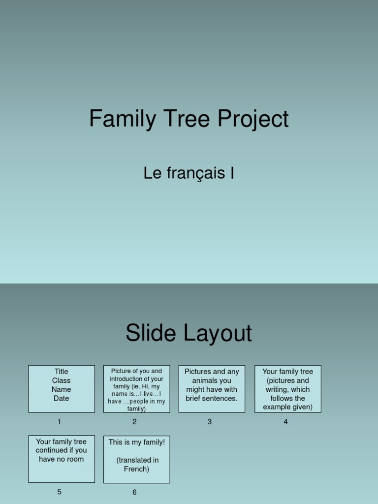 French Final Family Tree | PDF | Leisure