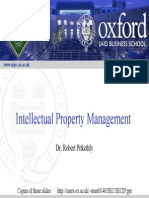 Intellectual Property Management - Oxford Bussiness School