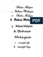 Bahasa Malaysia 2. Bahasa Malaysia 3. Bahasa Malaysia