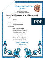 Bases Biofisicas de La Presion Arterial Finallll
