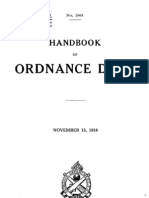 Handbook of Ordnance Data 1919