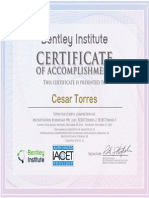 Certificado Microstation