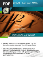 Sejarah Pertumbuhan Ilmu Qiraat