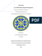 Tugas Ekonomi Peran Kebijakan UMKM Dalam Mengatasi Pengangguran PDF