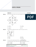 Electrical Circuits & Fields Theory