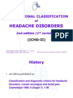 Headache Disorders: International Classification