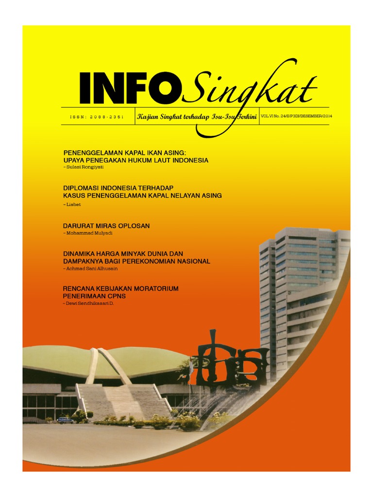 Vol VI No24 II P3DI Desember 2014