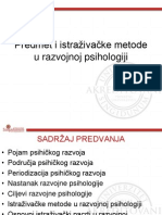 istrazivacke metode u psihologiji