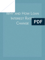 Why and How Loan Interest Rates Change