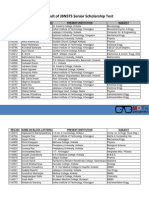 Jbnsts Exam Final Result 2014