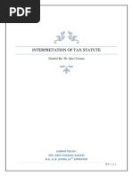 Download Interpretation of Tax Statute by Nandini Tarway SN250453143 doc pdf