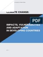 IMPACTS, VULNERABILITIES AND ADAPTATION IN DEVELOPING COUNTRIES