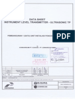 Datasheet For Level Transmitter Ultrasonic