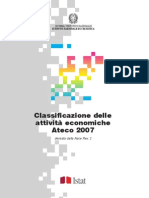 Classificazione Ateco 2007 - 01-Ott-2009 - Ateco 2007 - Volume Integrale