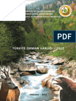 Turkiye Orman Varligi 2012