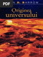 John Barrow-Originea Universului-Humanitas (2007)