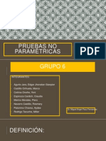 Pruebas No Paramétricas