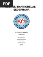 Download Makalah Statistik Deskriptif Regresi Dan Korelasi by Dennies Rossy Al Bumulo SN250473022 doc pdf