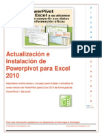 Actualización o Instalación Powerpivot Excel 2010