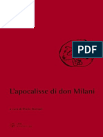 L'Apocalisse Di Don Milani - Mario Gennari