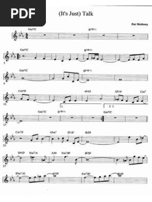 ビッグバンド楽譜「 (IT'S JUST) TALK」Pat Metheny 1542877669?v=1
