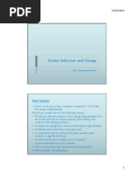 Packer Selection and Design-1