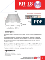 KR 18 Ficha Tecnica AceroMart