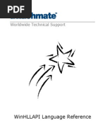 Attachmate whllapi Reference