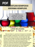 Download Penentuan Komposisi Senyawa Kompleks by poppyoktari SN250480563 doc pdf