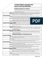 Fourth MO Learning Standards LA1