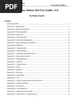 Download Arduino Deluxe Kit User Guide v10 by Juan Alania SN250485402 doc pdf