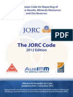JORC Code 2012 Edition