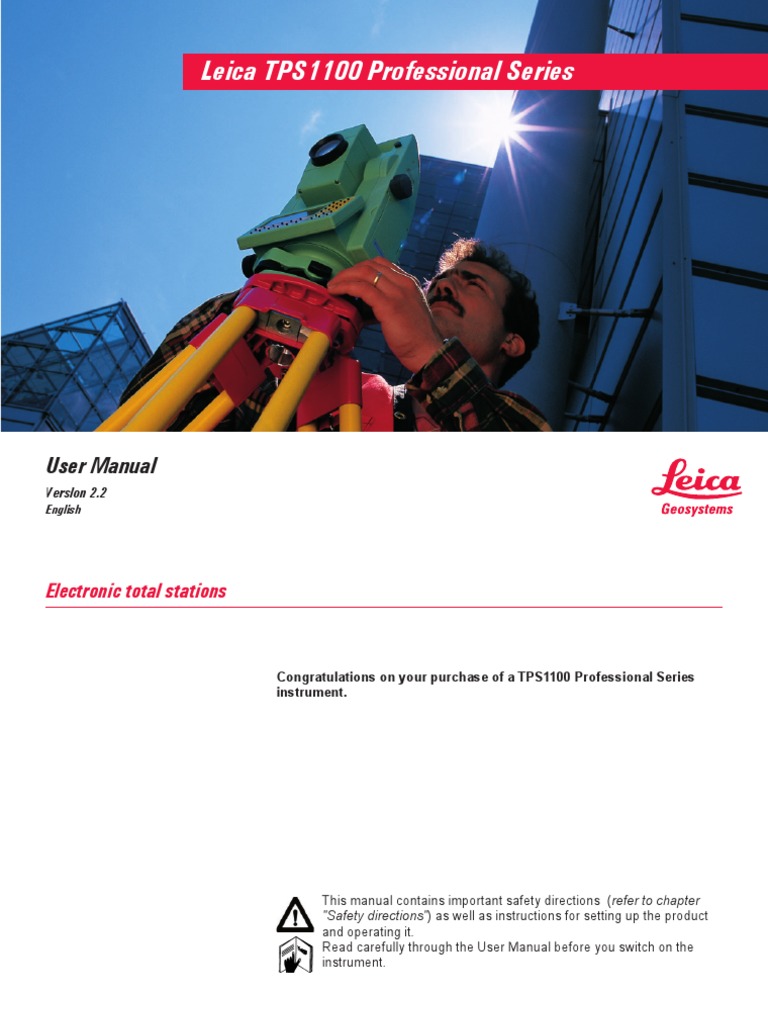 Leica TPS 1100 Series User Manual | Personal Computers | Battery Charger