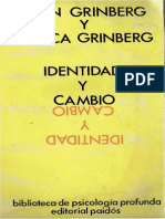 Ginberg, León y Grinberg, Rebeca - Identidad y Cambio