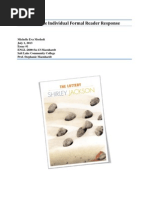 morholtessay1 auniqueformalreaderresponse