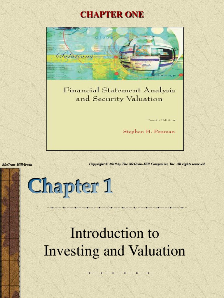 Introduction To Investing and Valuation | PDF | Valuation (Finance ...