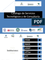 Catálogo de Servicios Tecnológicos y de Consultoría