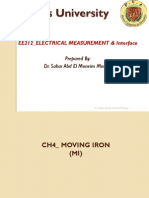 Lecture 4 Moving iron instrument