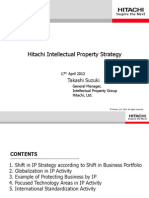 Hitachi Intellectual Property Strategy: Takashi Suzuki