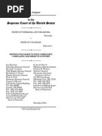 Nebraska / Oklahoma lawsuit