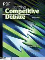 Mastering Competitive Debate