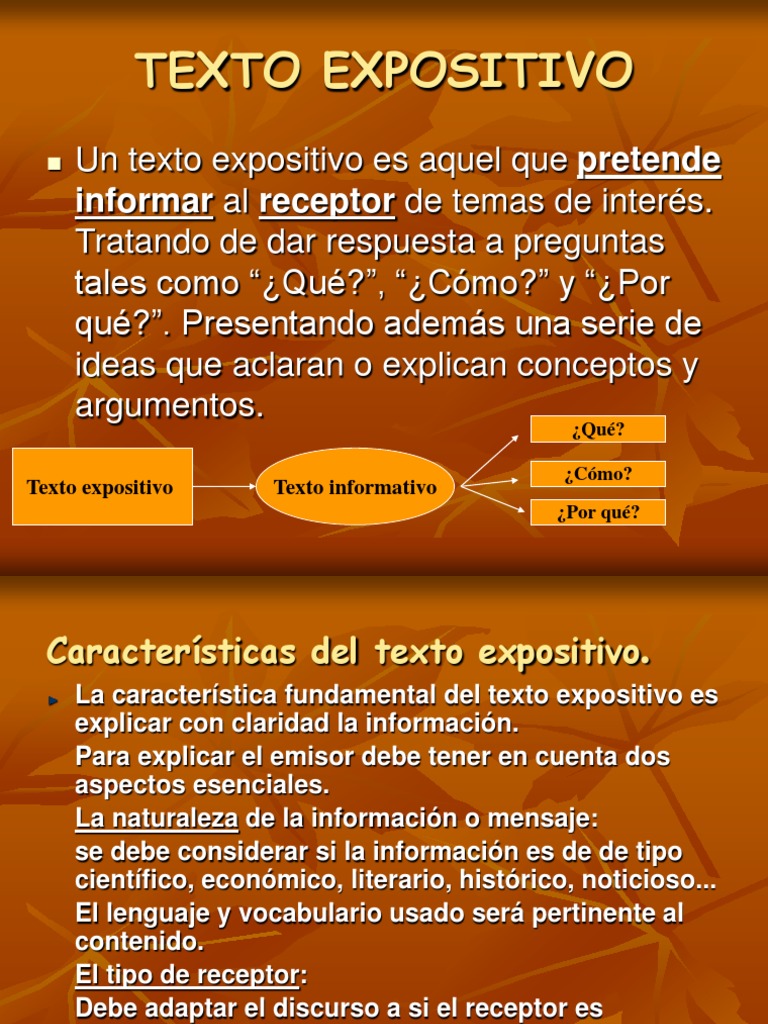 Texto Expositivo