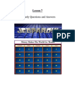 305-Jeopardy Questions