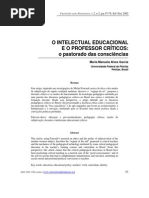 Garcia, Maria Manuela Alves. O Intelectual Educacional e o Professor Críticos