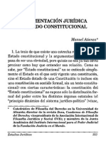 Argumentación Jurídica y Estado Constitucional Manuel Atienza
