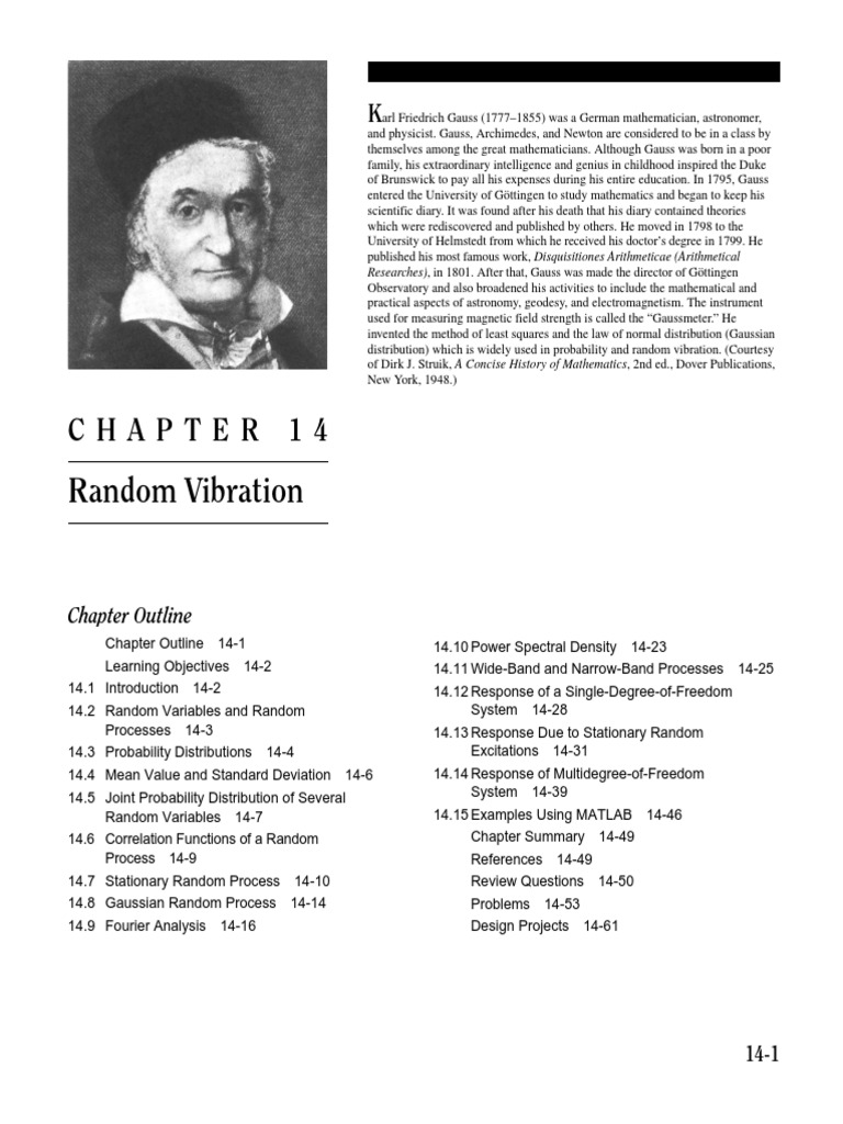 Gaussian Random Vibration Analysis | PDF | Spectral Density | Normal ...