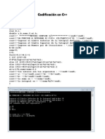 Codificación en C Simpson 