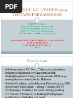 Download ANALISIS UU NO 7 tahun 2014pptx by Redho Berlian SN250527036 doc pdf