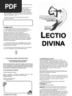 Lectio Divina Nuevas Generaciones