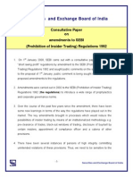 Consultive Paper On InsiderTrading